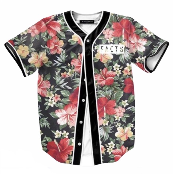 Floral Facts Baseball Shirt - Picture 3 of 4